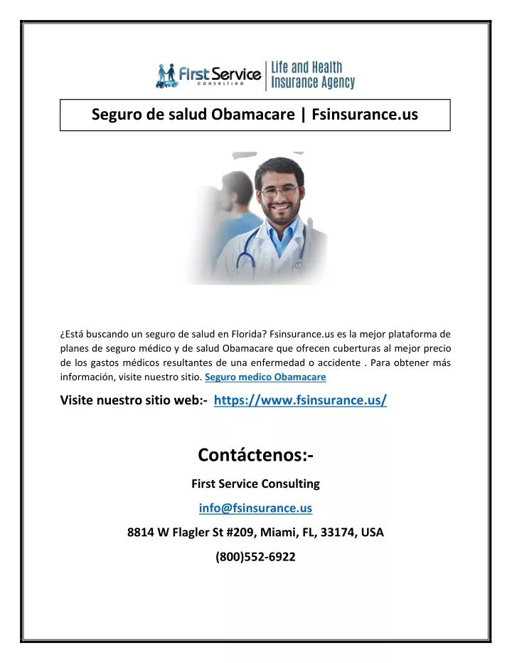 seguro de salud obamacare fsinsurance us