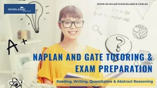 NAPLAN And GATE Tutoring & Exam Preparation | Scholastic Excellence