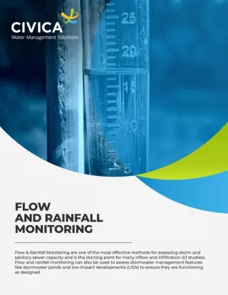 Flow and Rainfall Monitoring