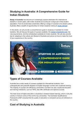 Studying in Australia_ A Comprehensive Guide for Indian Students
