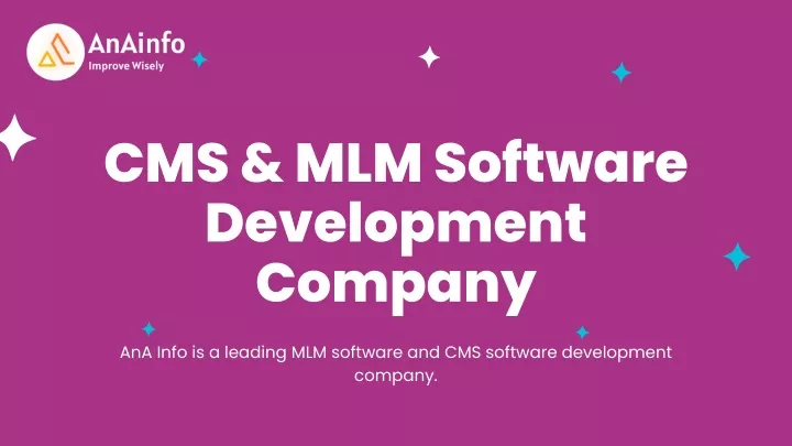 cms mlm software development company
