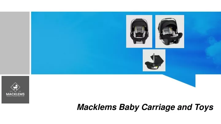 macklems baby carriage and toys