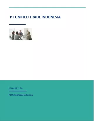 PT Unified Trade Indonesia Review - What to Look For When Investing in a Business