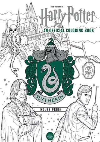 GET [PDF] ((DOWNLOAD)) Harry Potter: Slytherin House Pride: The Official Co