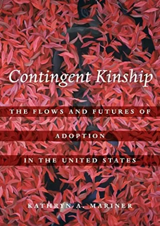 D!OWNLOAD Contingent Kinship (Atelier: Ethnographic Inquiry in the Twenty-F
