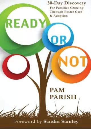 (pdF) Epub ;Read; Ready or Not: 30 Days of Discovery For Foster & Adoptive