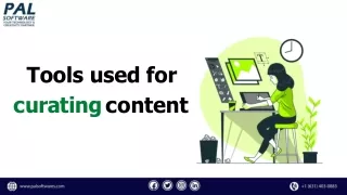 tools used for c u r a t i n g c o n t e n t