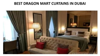 Best Dragon Mart Curtains In Dubai