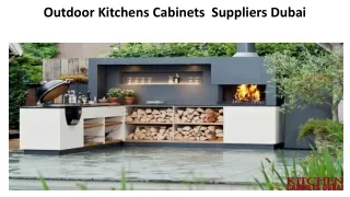 Outdoor Kitchens Cabinets  Suppliers Dubai