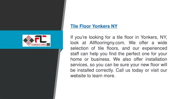 tile floor yonkers ny if you re looking