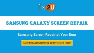 Samsung Galaxy Screen Repair