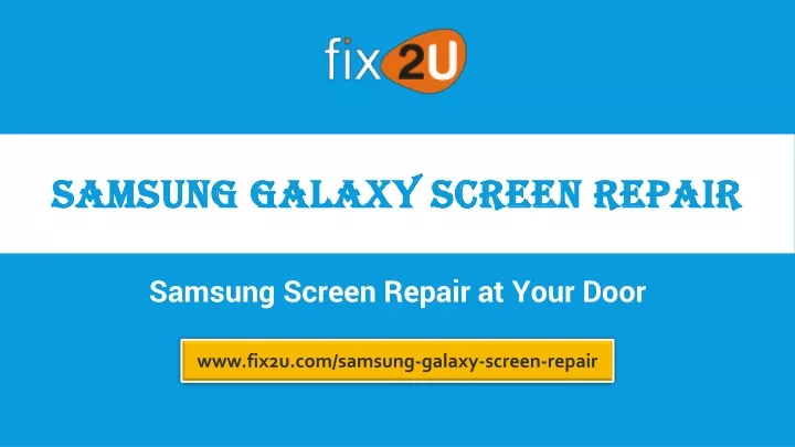 samsung galaxy screen repair