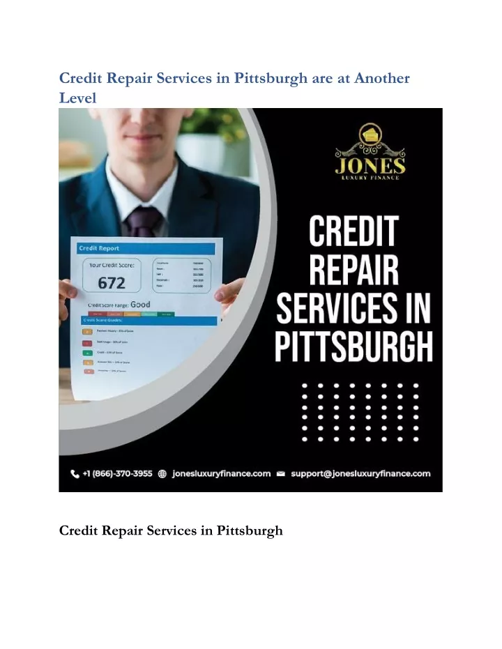 credit repair services in pittsburgh