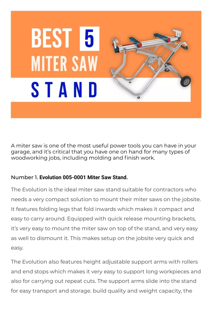 a miter saw is one of the most useful power tools