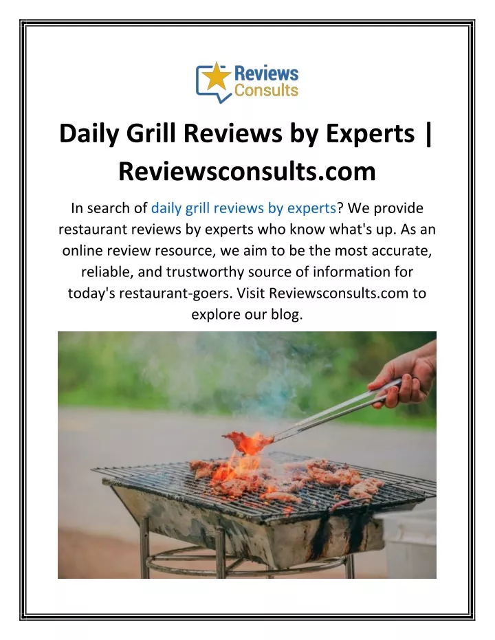 daily grill reviews by experts reviewsconsults com