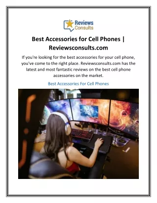 Best Accessories for Cell Phones  Reviewsconsults.com