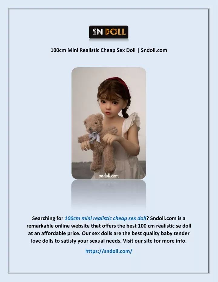 100cm mini realistic cheap sex doll sndoll com