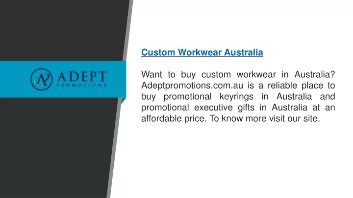 custom workwear australia want to buy custom