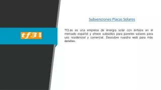 subvenciones placas solares