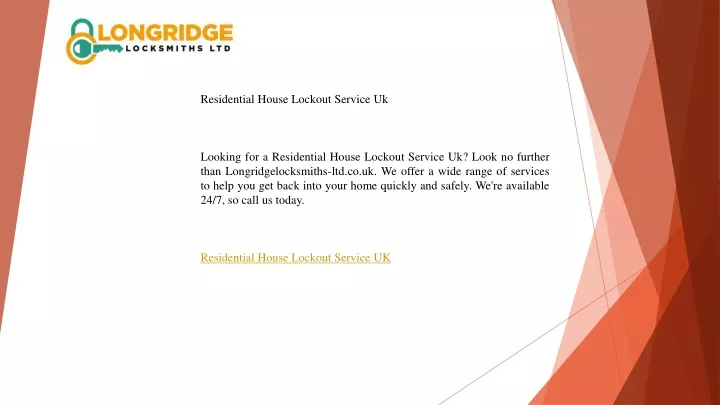 residential house lockout service uk looking