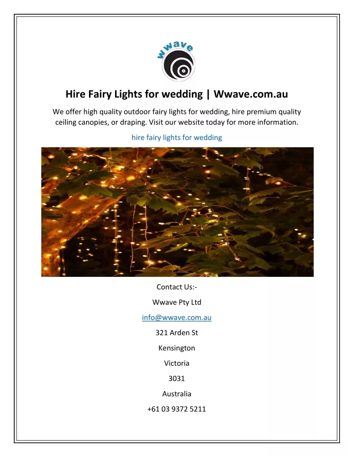 hire fairy lights for wedding wwave com au