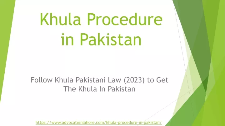 khula procedure in pakistan