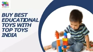 Buy Best Educational Toys with Top Toys India