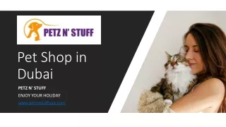 Pet Shop in Dubai_