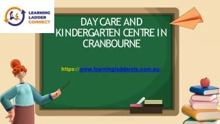 Day Care and Kindergarten Centre in Cranbourne