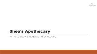 shea s apothecary