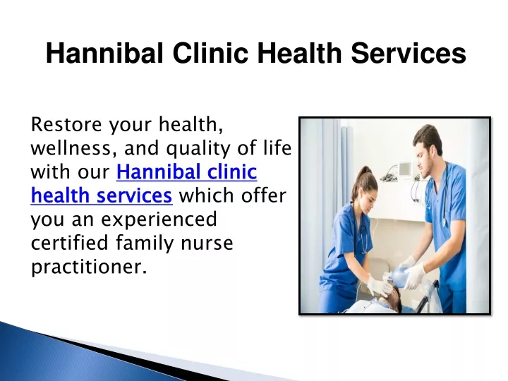 hannibal clinic health services
