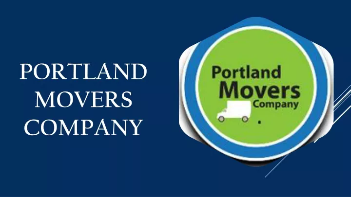 portland movers company