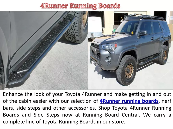 4runner running boards