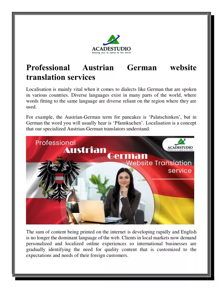 professional translation services