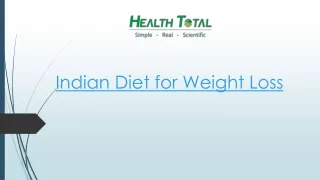 Indian Diet for Weight Loss