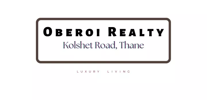 oberoi realty