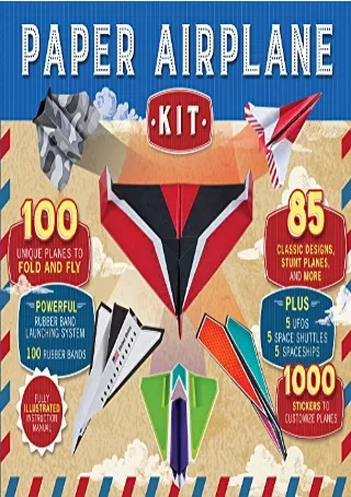 (PDF/DOWNLOAD) Paper Airplane Kit