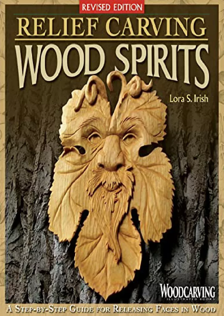 Ppt Pdf Book Relief Carving Wood Spirits Revised Edition A Step By