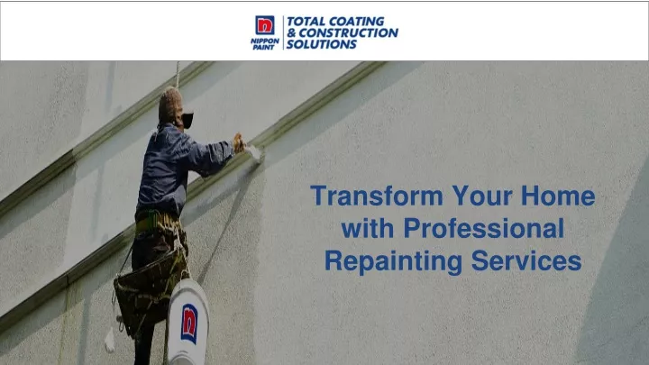 transform your home with professional repainting
