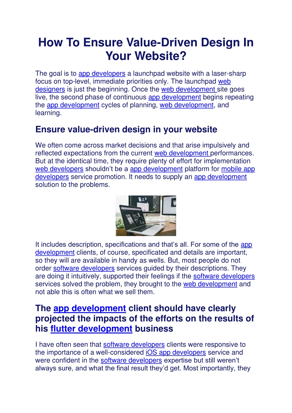 PPT - How To Ensure Value Driven Design In Your Website PowerPoint ...