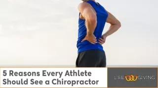Why Should Every Athlete Have A Chiropractor