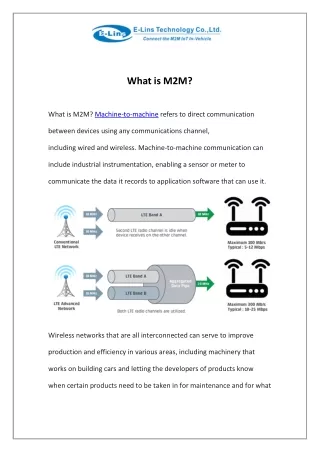 what is m2m