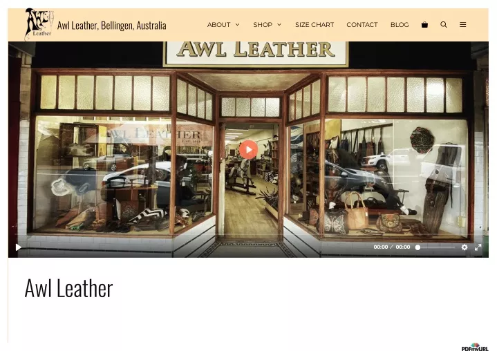 awl leather bellingen australia n