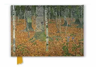 PDF/READ Gustav Klimt: The Birch Wood (Foiled Journal) (Flame Tree Notebooks) fu