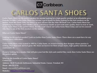 Carlos Santa Shoes