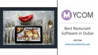 Best Resturant Software in Dubai_