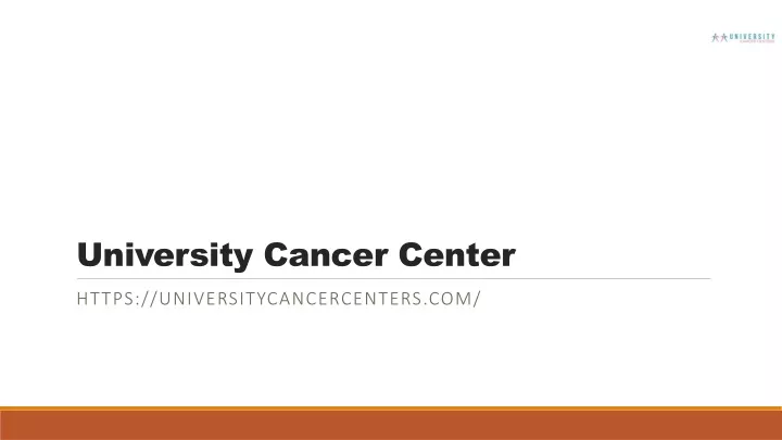 university cancer center