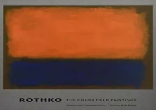 PDF/READ Rothko: The Color Field Paintings android