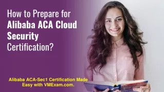 how to prepare for alibaba aca cloud security