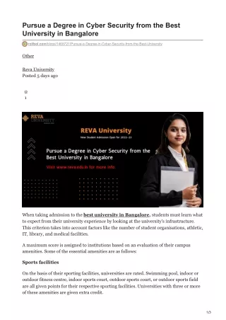 pursue a degree in cyber security from the best